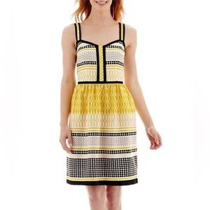 Madison Leigh Sundress 💛🤍🖤